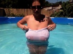 September Carrino pool videos