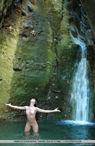 The Life Erotic Denisse under waterfall