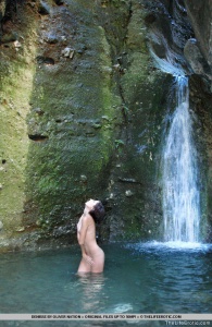 The Life Erotic Denisse under waterfall